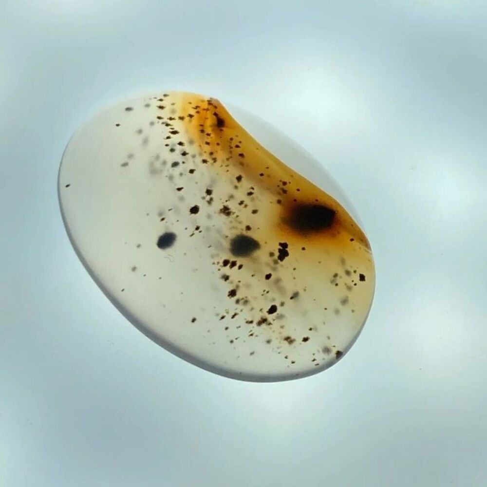 vintage old stock high quality agate cabochon